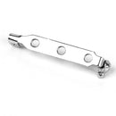 Brooch Back Safety Bar Pins For Brooch Pin Badge 32mm Pack Of 50PCS