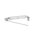 Brooch Back Safety Bar Pins For Brooch Pin Badge 32mm Pack Of 50PCS