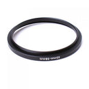 Easy To Operate 55mm to 58mm Step Down Filter Lens Ring Adapter Black
