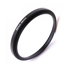 Easy To Operate 55mm to 58mm Step Down Filter Lens Ring Adapter Black