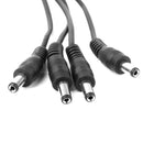 For CCTV Camera 4 Channel Cable Splitter DC 1 Female to 4 Male 5.5x2.1mm