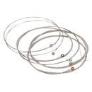 Set of 6 Strings Professional Durable Steel Gauge Parts for Electric Guitar