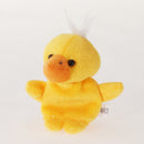 Set Of Lifelike Easy To Use Velvet Duck Hand Finger Puppet Kids Children Imaginative Entertaining Story Telling Props Play Fun Toy Yellow
