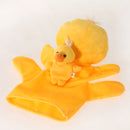 Set Of Lifelike Easy To Use Velvet Duck Hand Finger Puppet Kids Children Imaginative Entertaining Story Telling Props Play Fun Toy Yellow