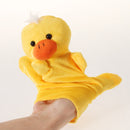 Set Of Lifelike Easy To Use Velvet Duck Hand Finger Puppet Kids Children Imaginative Entertaining Story Telling Props Play Fun Toy Yellow