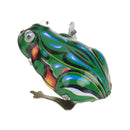 Lovely Vintage Wind-Up Iron Toy Jumping Frog