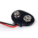 9V/Volt CCTV Camera Battery Clip Adaptor Holder Connector W/ 2.1mm DC Plug