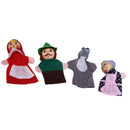 1 Set of 4PCS Finger Puppets Kids Preschoolers Toddlers Hand Eye Coordination Educational Party Favor Toy Gift