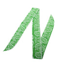 Outdoor Cycling Hiking Camping Ice Cooling Headband Wrist Band Scarf Men Women Summer Clothing Accessory - Green