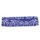Outdoor Cycling Hiking Camping Ice Cooling Headband Wrist Band Scarf Men Women Summer Clothing Accessory - Blue