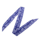 Outdoor Cycling Hiking Camping Ice Cooling Headband Wrist Band Scarf Men Women Summer Clothing Accessory - Blue