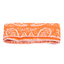 Outdoor Cycling Hiking Camping Ice Cooling Headband Wrist Band Scarf Men Women Summer Clothing Accessory - Orange