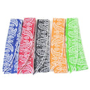 Outdoor Cycling Hiking Camping Ice Cooling Headband Wrist Band Scarf Men Women Summer Clothing Accessory - Orange