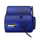 USB Hand Crank Power Generator Emergency Digital Display Phone Charger Manual Shake Charger Blue