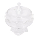 Dollhouse Miniature Transparent Plastic Dessert Pot Pastry Plate