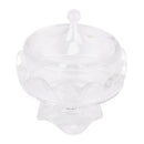Dollhouse Miniature Transparent Plastic Dessert Pot Pastry Plate