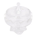 Dollhouse Miniature Transparent Plastic Dessert Pot Pastry Plate