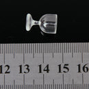 4pc Goblet Red Wine Cups Dolls House Miniature Dining Room Kitchen Accessory