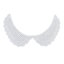 Vintage Yarn Sewing Collar Neckline DIY Craft Supplies Sewing Applique White 18cm