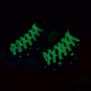 Pair Of Fluorescence Luminous Light Up Sneakers Boots Shoelaces Night Party Supplies White 46Inch