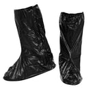 Men Bike Bicycle Riding Waterproof Non-slip Shoes Cover Rain Boots Black XXL
