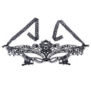 Gorgeous Venetian Black Lace Eye Mask Masquerade Fancy Dress Party Mask