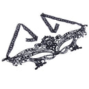 Gorgeous Venetian Black Lace Eye Mask Masquerade Fancy Dress Party Mask