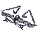 Gorgeous Venetian Black Lace Eye Mask Masquerade Fancy Dress Party Mask