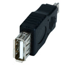 USB Female To USB Mini 5 Pin Male Adapter Converter for Digital Cameras/MP3/Cellphones