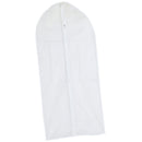Waterproof Zippered Design Dustproof Protective Garment Bag Clear Clear 137cmx60cm