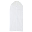 Waterproof Zippered Design Dustproof Protective Garment Bag Clear Clear 137cmx60cm
