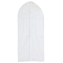 Waterproof Zippered Design Dustproof Protective Garment Bag Clear Clear 137cmx60cm