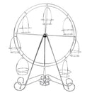 Unique 8-Cup Stainless Steel Rotating Ferris Wheel Cupcake Stand