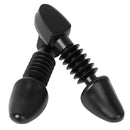 Footful 1 Pair Kids Shoes Trees Stretcher Shaper Plastic Spring for US Size 12.5-3 Black