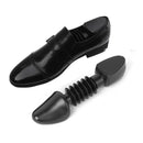 Footful 1 Pair Kids Shoes Trees Stretcher Shaper Plastic Spring for US Size 12.5-3 Black