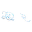 Cute Fashionable Rhinestone I Do Shoe Sticker Wedding Birthday Party Ornaments Blue
