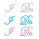 Cute Fashionable Rhinestone I Do Shoe Sticker Wedding Birthday Party Ornaments Blue