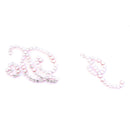 Cute Fashionable Rhinestone I Do Shoe Sticker Wedding Birthday Party Ornaments Pink