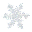 Plastic Snowflake Christmas Holiday Decoration Hanging Ornaments PACK OF 30PCS 11cm White