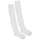 Women Casual Workout Boots Wear Bubble Loose Leg Warmer Slouch Socks Winter Stockings 1 Pair White 47inch
