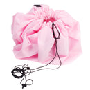 150cm Portable Kids Toy Packaging Organiser Storage Bag Play Mat Pink