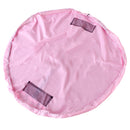 150cm Portable Kids Toy Packaging Organiser Storage Bag Play Mat Pink