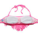 Fashionable Low Rise Full Lined Highly Elastic Polyamide Fabric Bikini Swimwear Swimsuit S