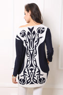 Women Girls Ladies Fashionable O-Neck Above Knee Mini Short-Sleeve Summer T-shirt Dress Dark Blue