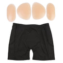 Set Of Soft Touch Realistic Shaped Tummy Lightening Panty With Butt Hip Enhancer Underwear L