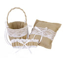 Jute Burlap Lace Garter Rustic Country Theme Wedding Bridal Hens Night Party