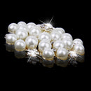 Women Girls Ladies Fashionable Crystal Faux Pearl Brooch Pin Wedding Bridal Supplies