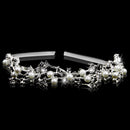 Women Girls Ladies Fashionable Crystal Faux Pearls Headband Tiara Crown Wedding Bridal Party Supplies