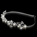 Women Girls Ladies Fashionable Crystal Faux Pearls Headband Tiara Crown Wedding Bridal Party Supplies