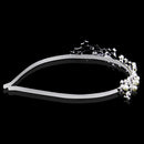 Women Girls Ladies Fashionable Crystal Faux Pearls Headband Tiara Crown Wedding Bridal Party Supplies